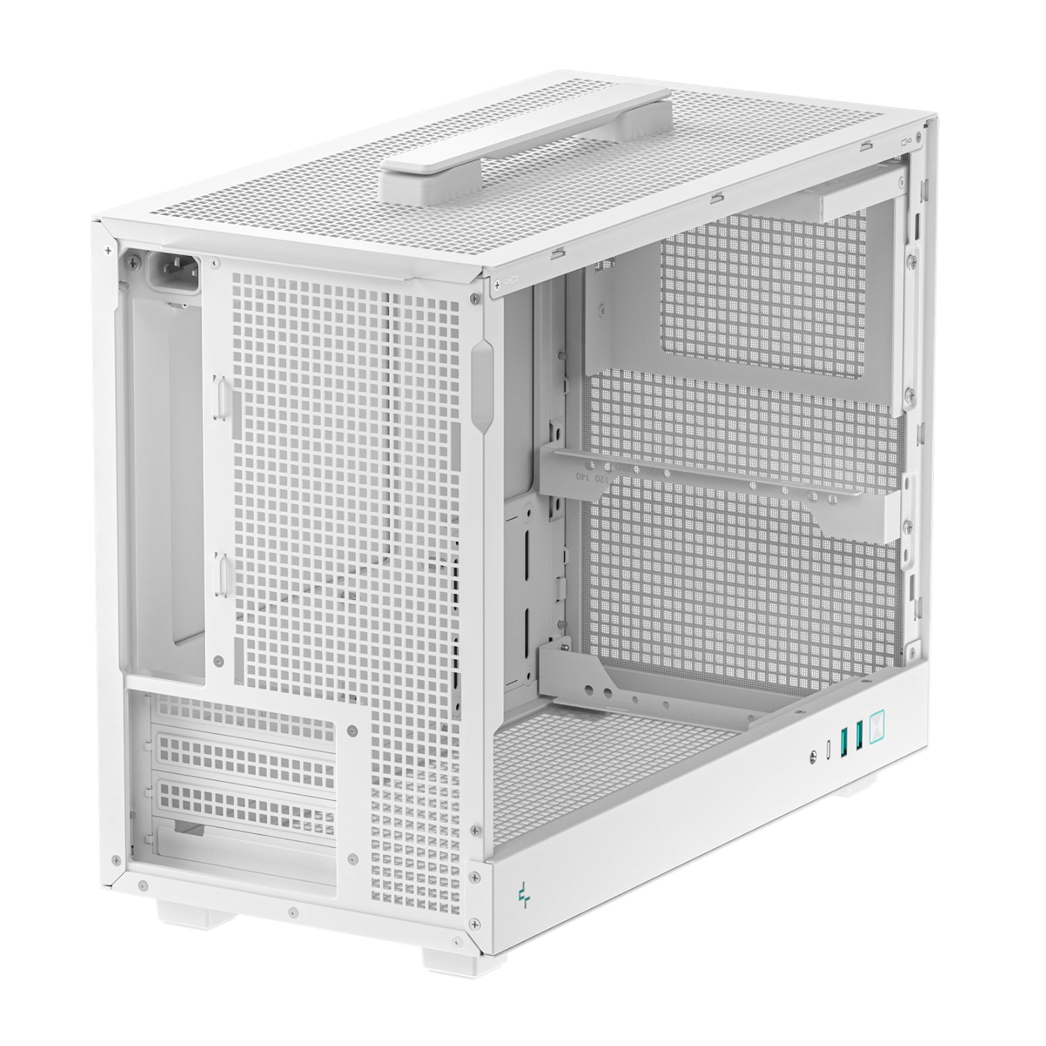 Deepcool CH160 Plus Micro-Atx Chassis White image 5