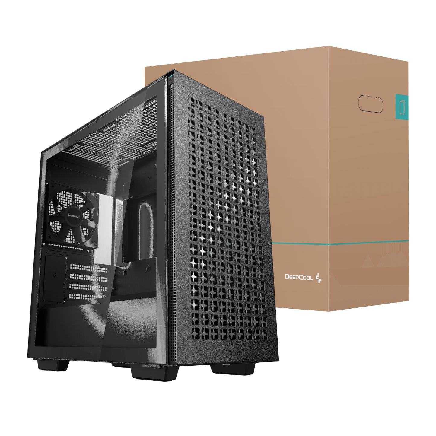 Deepcool CH370 Micro-Atx Gaming Chassis Black