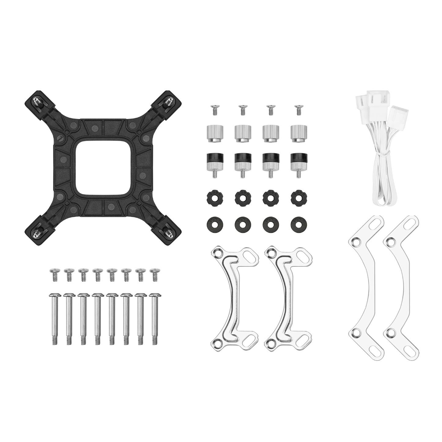 Deepcool LE240 V2 240MM ARGB Aio CPU Liquid Cooler White image 6