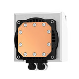 Deepcool LM240 ARGB 240MM Aio CPU Liquid Cooler White image 2