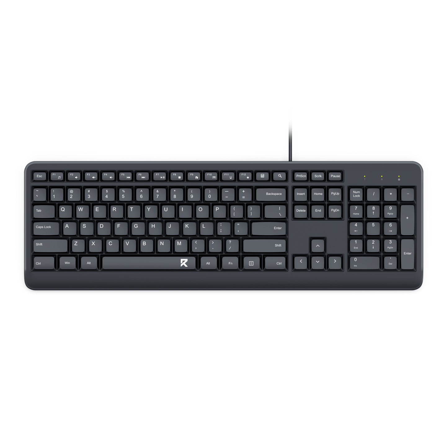 Redragon BK-7092 Full-Sized Wired USB Office Keyboard