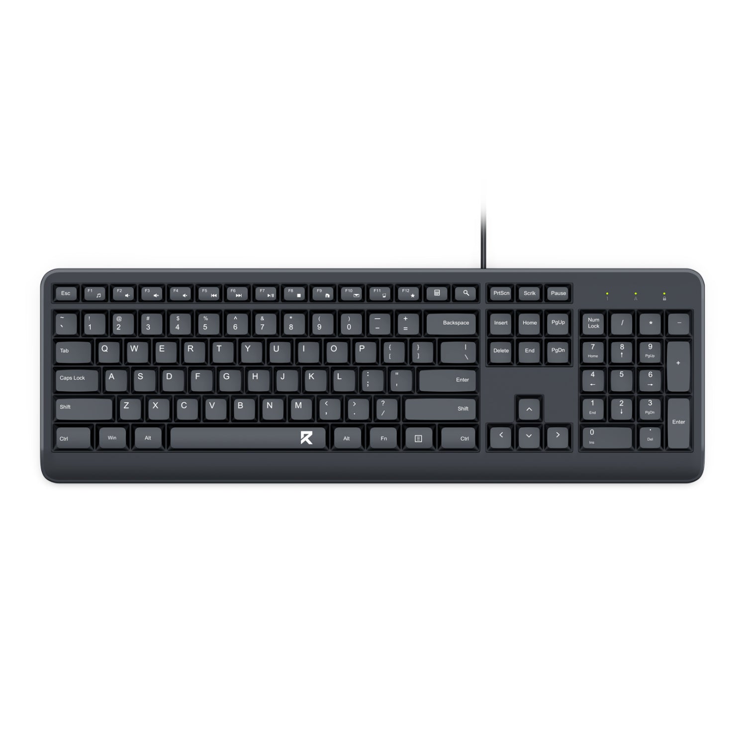 Redragon BK-7092 Full-Sized Wired USB Office Keyboard