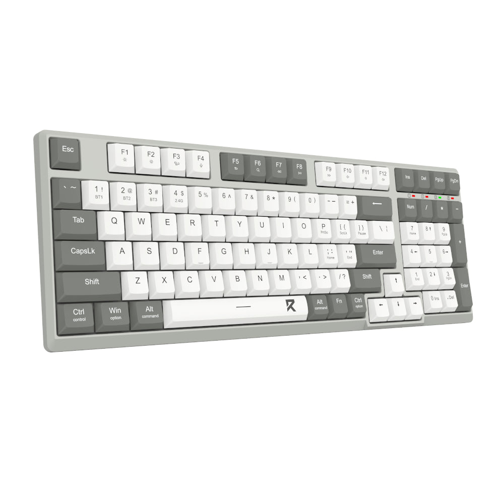 Redragon Kb Scissor Key 2.4G BT Wrs Bkwt image 2