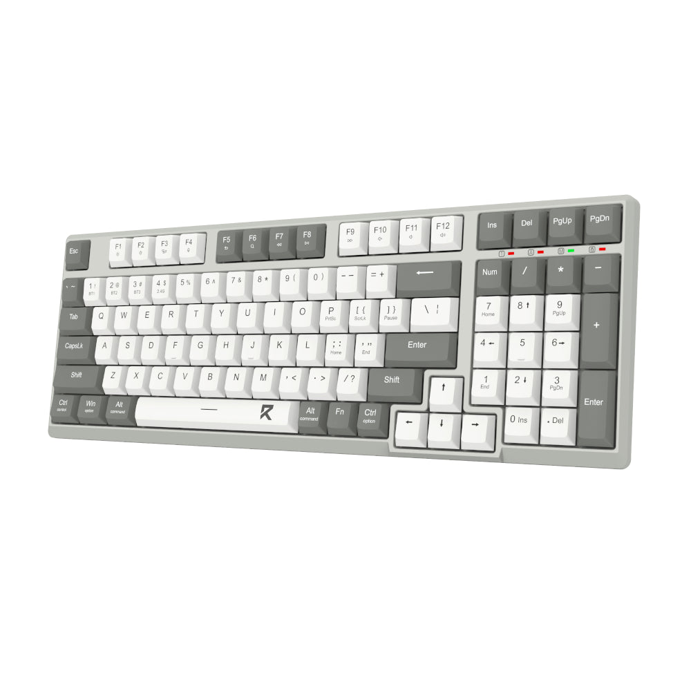 Redragon Kb Scissor Key 2.4G BT Wrs Bkwt image 3