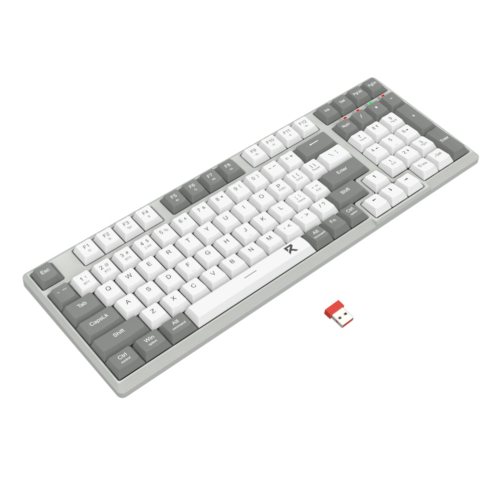 Redragon Kb Scissor Key 2.4G BT Wrs Bkwt image 5