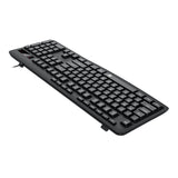 Redragon BK-7366 Full-Size Ergonomic Wired Membrane Office Keyboard Black image 4