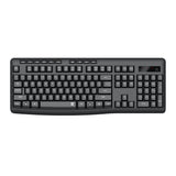 Redragon BK-7367 Full-Size Ergonomic Wireless Membrane Office Keyboard Black
