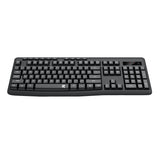 Redragon BK-7367 Full-Size Ergonomic Wireless Membrane Office Keyboard Black image 3
