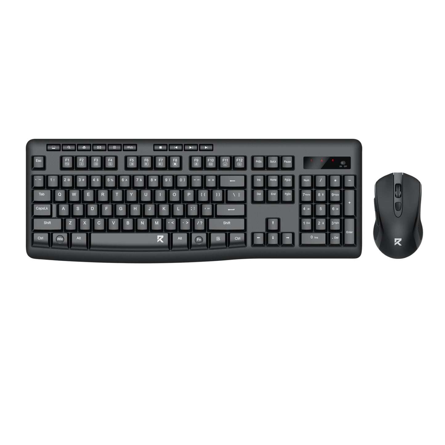 Redragon BS-7367-A Wireless Keyboard And Mouse Combo Black