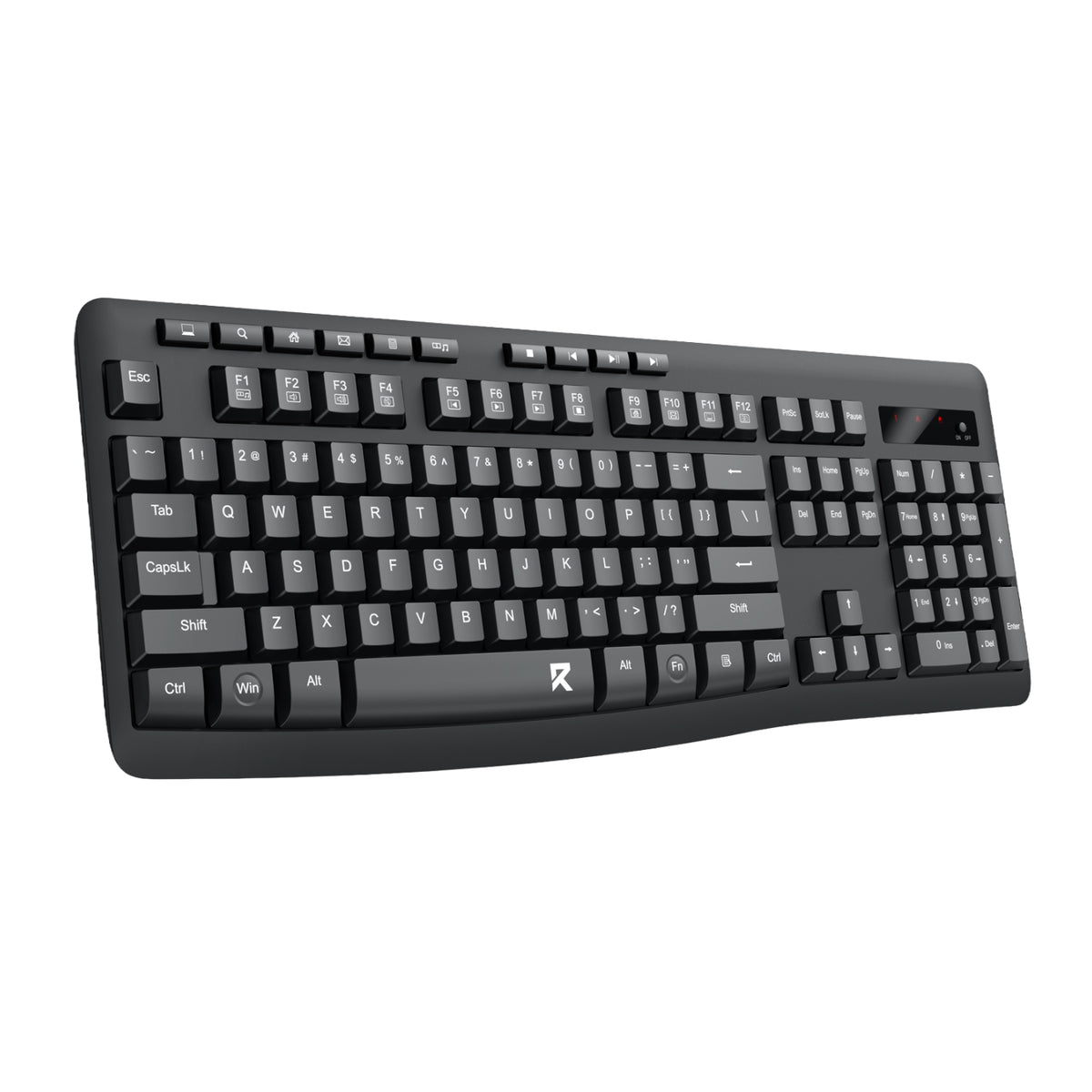 Redragon BS-7367-B Wireless Office Keyboard And Mouse Combo Black image 3