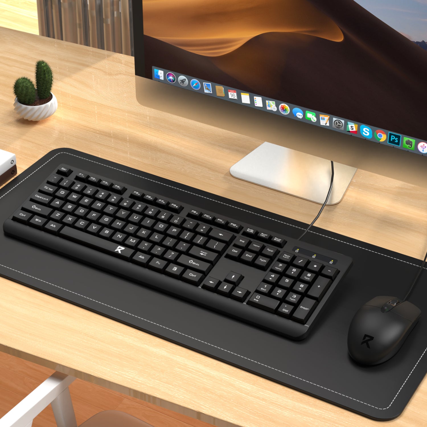 Redragon BS-7543 Wired Keyboard And Mouse Combo Black image 6