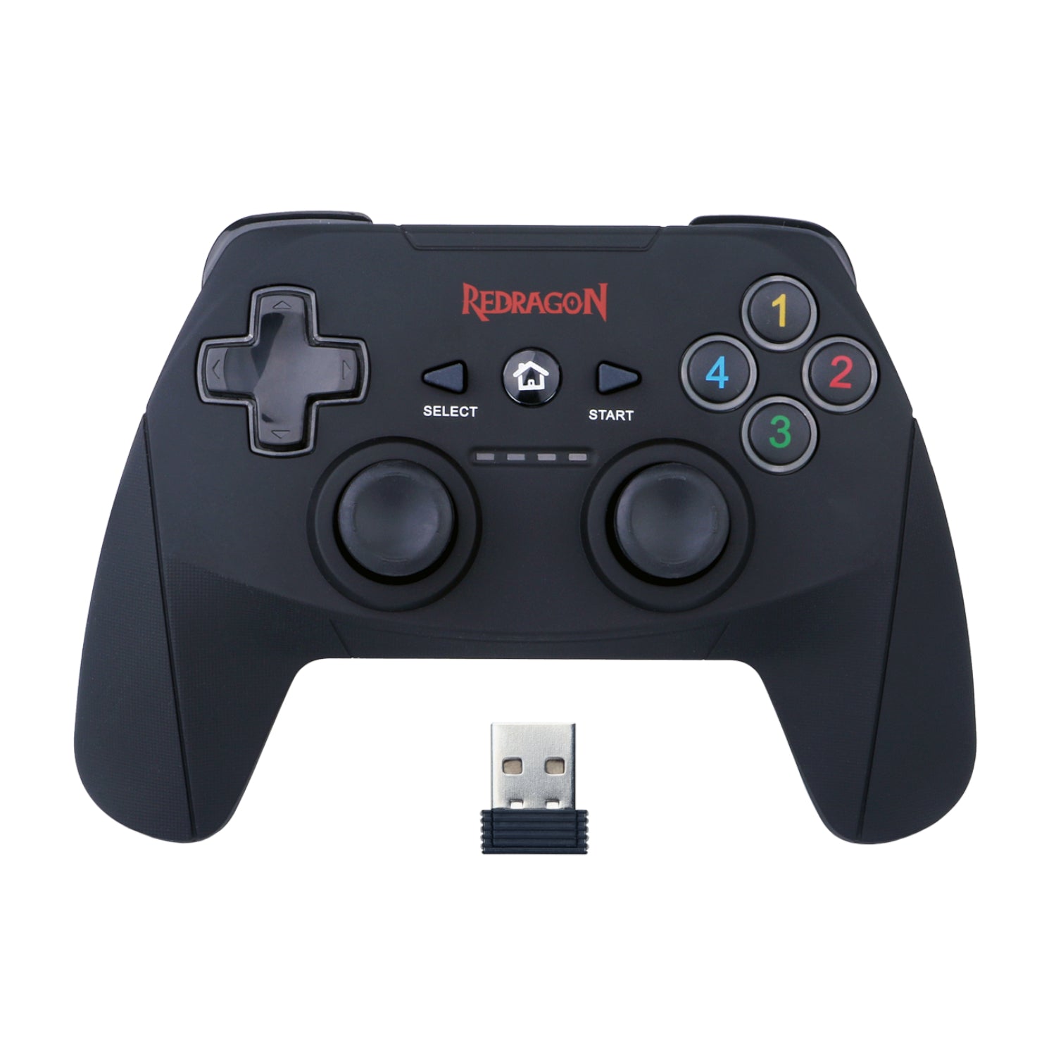 Redragon Harrow Wireless X/D-Input(digital/Analog) PC Controller Black