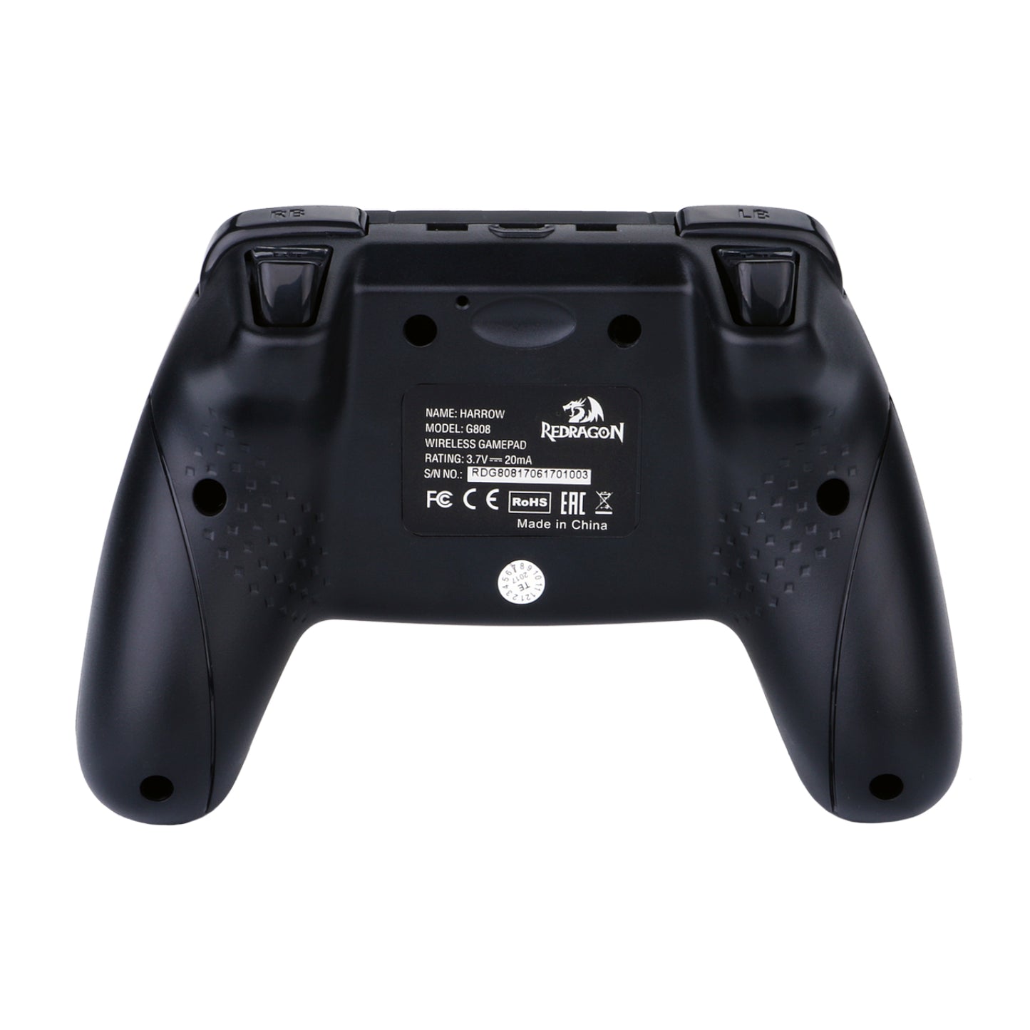 Redragon Harrow Wireless X/D-Input(digital/Analog) PC Controller Black image 6