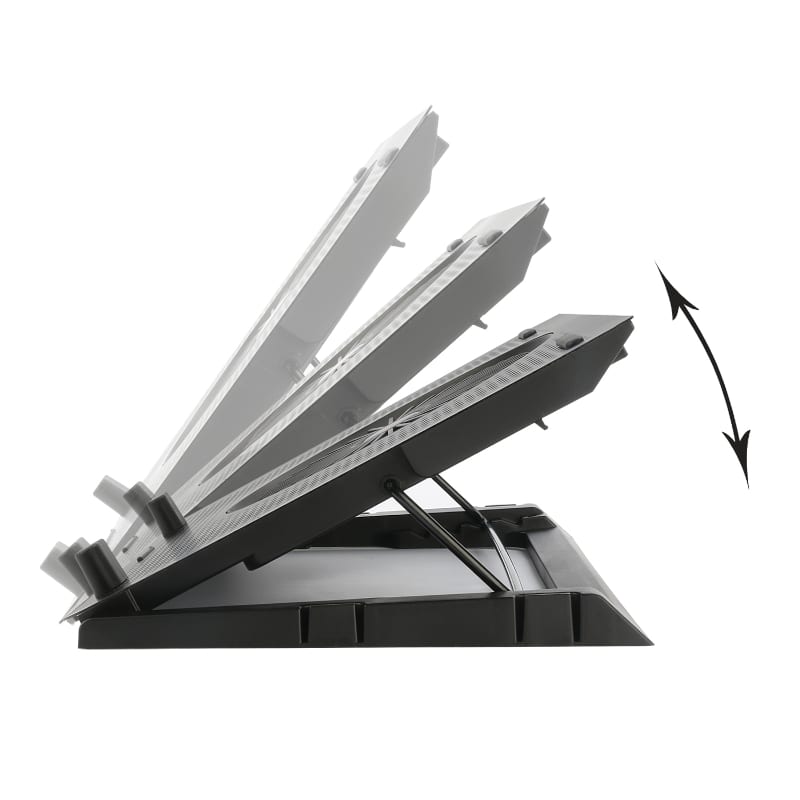 Redragon Dual USB 5 Fan RGB Gaming Notebook Stand image 3
