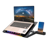 Redragon Dual USB 5 Fan RGB Gaming Notebook Stand image 5