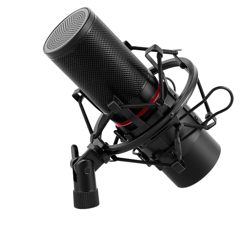 Redragon Blazar Cardioid USB Gaming Mic And Tripod Black image 2