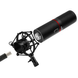 Redragon Blazar Cardioid USB Gaming Mic And Tripod Black image 4