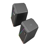 Redragon 2.0 Satellite Speaker Anvil 2 X 3W RGB Usb|aux Gaming Speaker Black image 3
