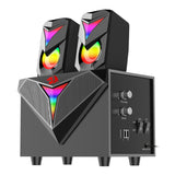 Redragon 2.1 Satellite Speaker Toccata RGB 11W Gaming Speaker Black image 3