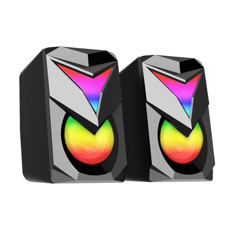 Redragon 2.1 Satellite Speaker Toccata RGB 11W Gaming Speaker Black image 4