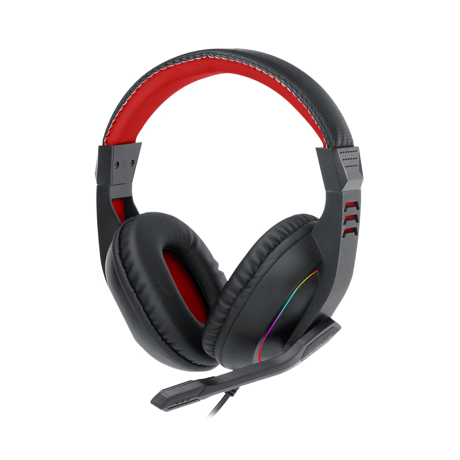 Redragon Over-Ear Ares Aux RGB Gaming Headset Black image 3
