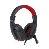 Redragon Over-Ear Ares Aux RGB Gaming Headset Black image 5
