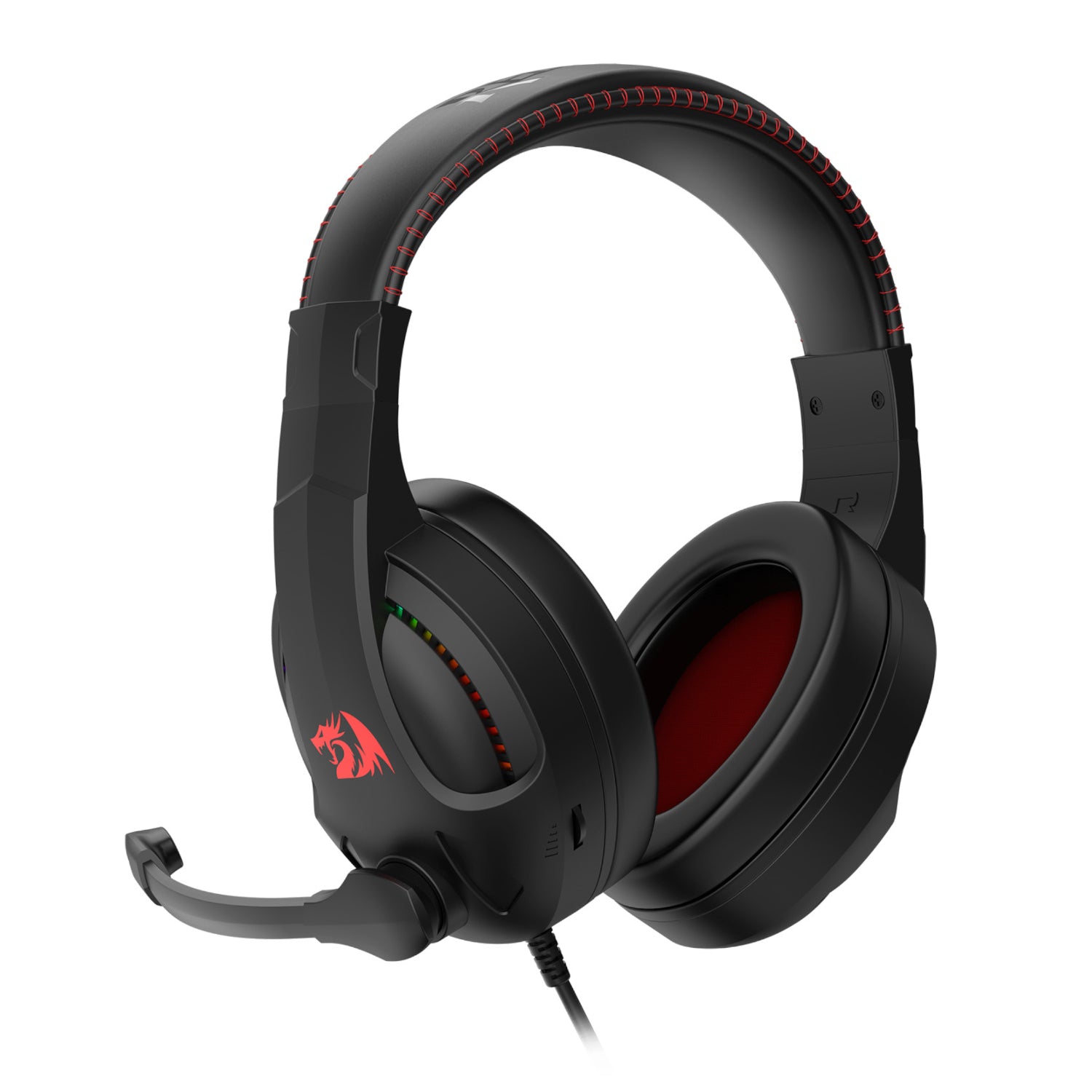 Redragon H211 Cronus Surround Sound RGB Wired Gaming Headset Black image 4