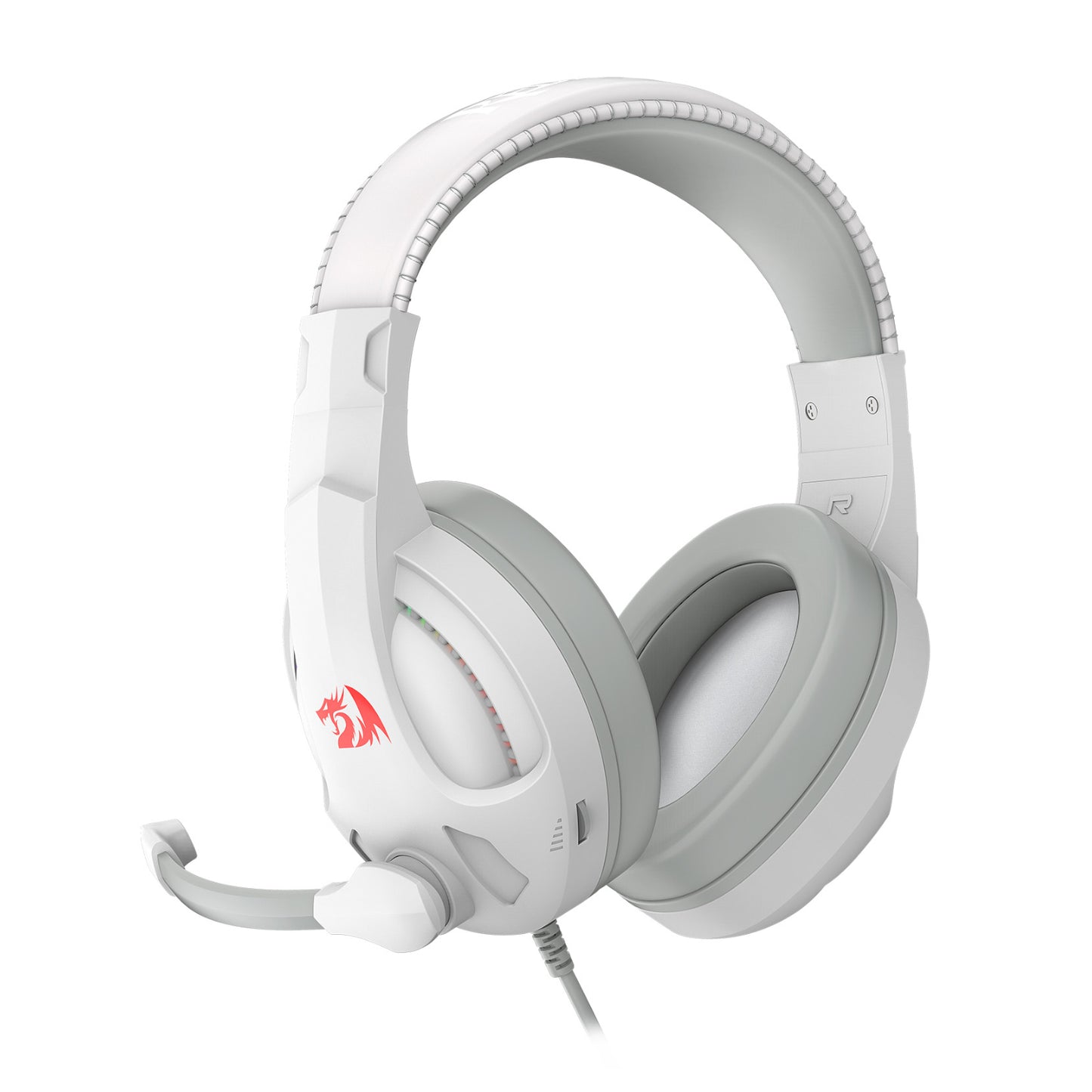Redragon H211 Cronus Surround Sound RGB Wired Gaming Headset – White image 4