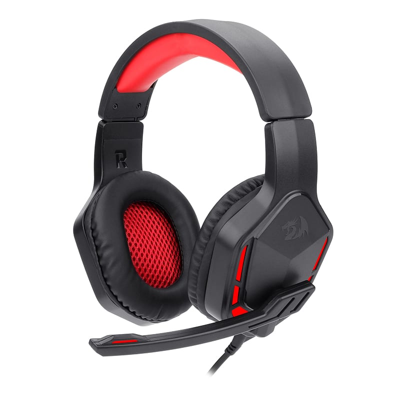 Redragon Over-Ear Themis Aux Gaming Headset Black