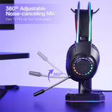 Redragon Scream Over-Ear RGB Gaming Headset Black image 3