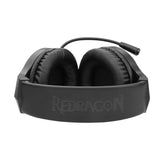 Redragon Over-Ear Hylas Aux (mic And Headset)|usb (power Only) RGB Gaming Headset Black image 5