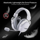 Redragon Over-Ear Aurora Gaming Headset White image 3