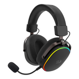 Redragon Fury Wrs Over-Ear Wireless Gaming Headset Black