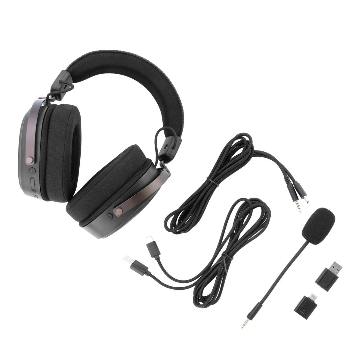 Redragon Fury Wrs Over-Ear Wireless Gaming Headset Black image 6