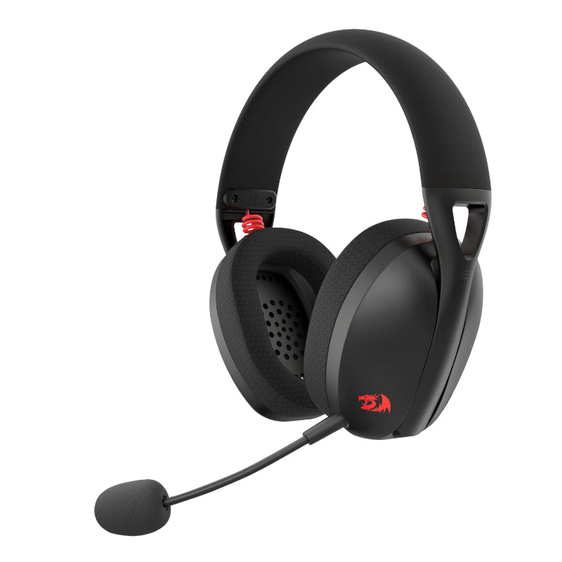 Redragon Over-Ear Ire BT5.2 Wireless Gaming Headset Black