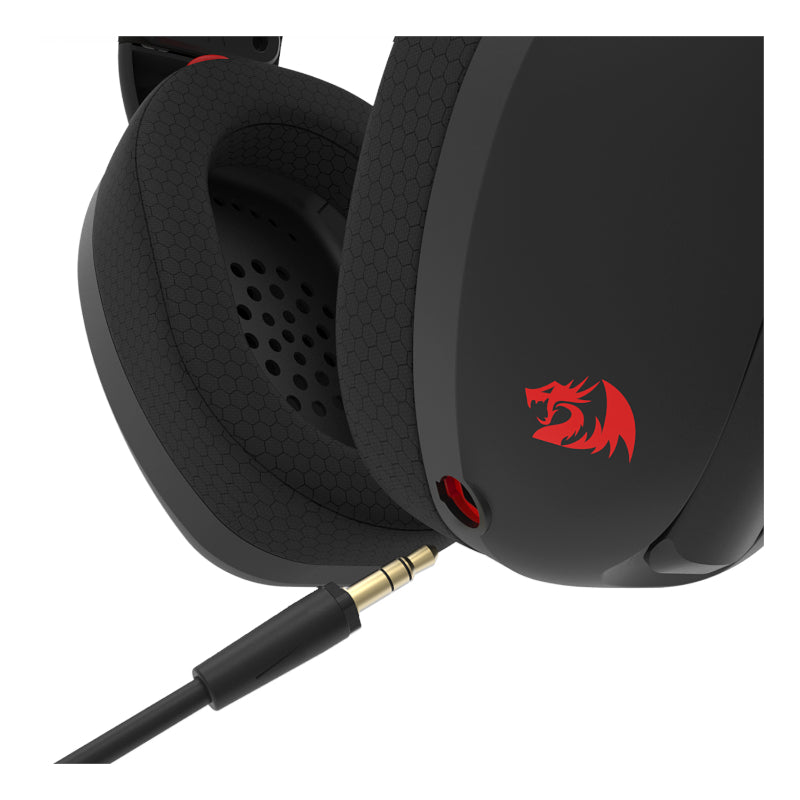 Redragon Over-Ear Ire BT5.2 Wireless Gaming Headset Black image 4