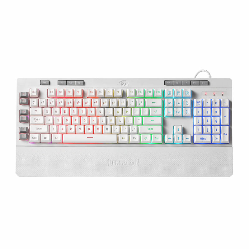 Redragon Shiva Membrane Keyboard White