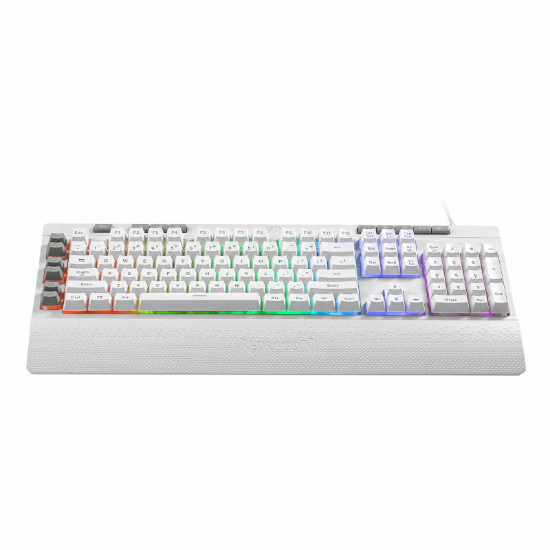 Redragon Shiva Membrane Keyboard White image 2