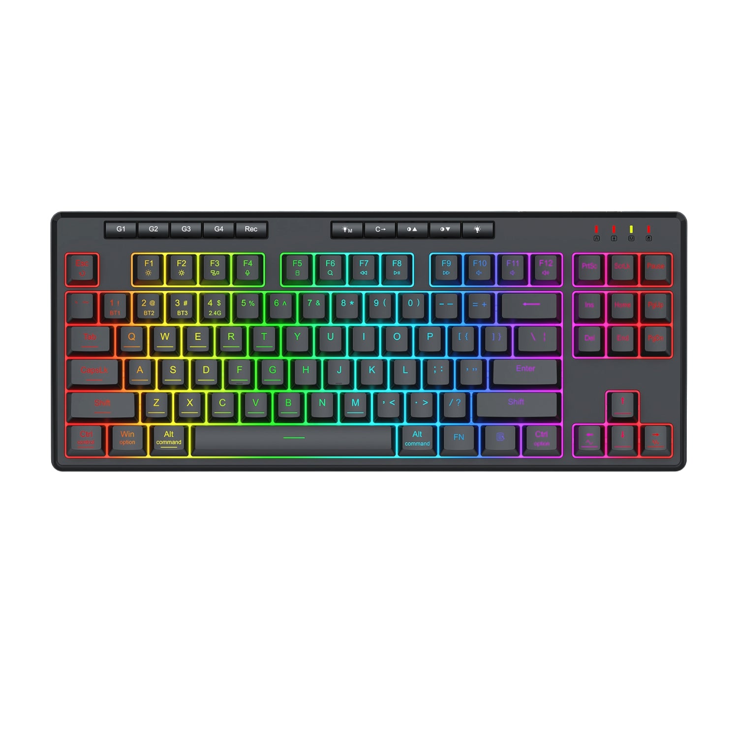 Redragon Shiva Pro Wireless Keyboard Black