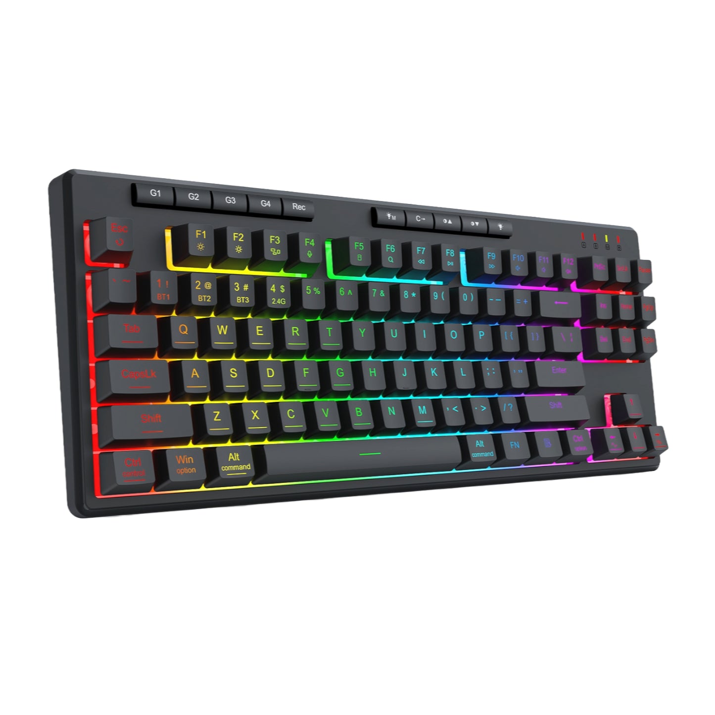 Redragon Shiva Pro Wireless Keyboard Black image 2