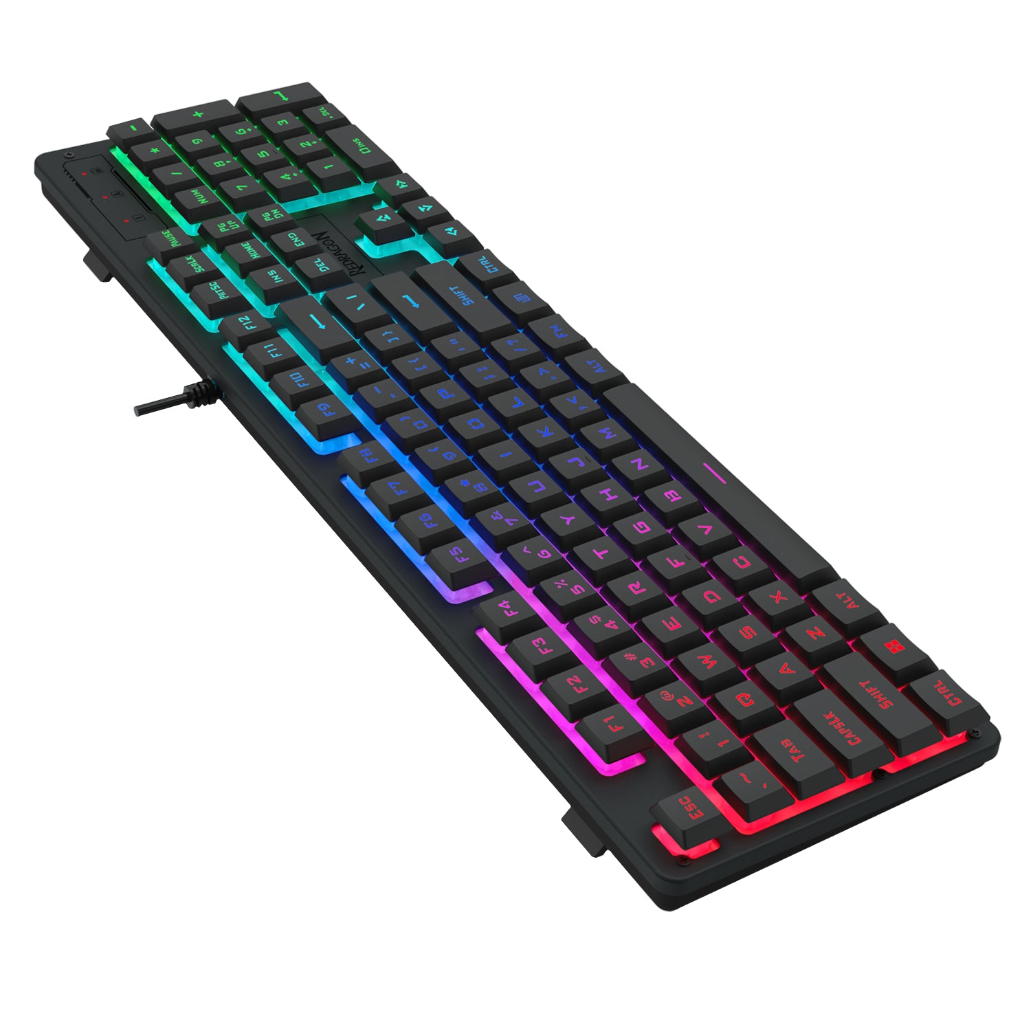 Redragon K521 RGB Netherbane 104-KEY Membrane Gaming Keyboard image 3