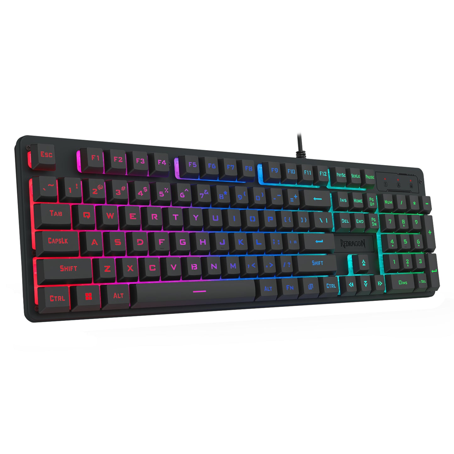 Redragon K521 RGB Netherbane 104-KEY Membrane Gaming Keyboard image 4