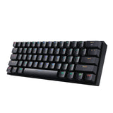 Redragon Draconic Pro Mechanical 61 Key|bluetooth 5.0|RGB 9 Colour Modes|rechargable Battery|type-C Charging Cable Gaming Keyboard Black image 2