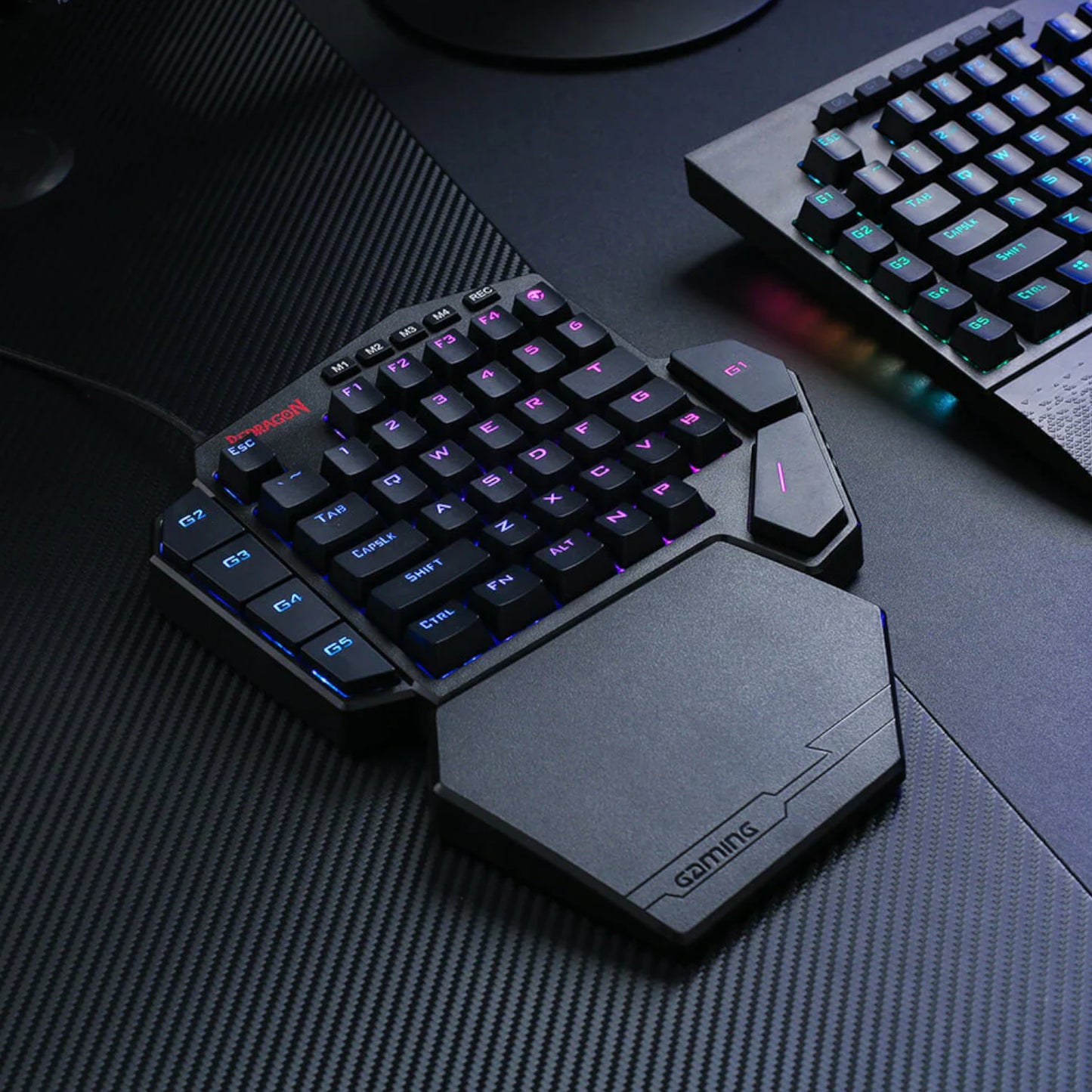 Redragon K585 Diti Elite Pro RGB 40% Wireless Mechanical Gaming Keyboard Blue Switches image 3