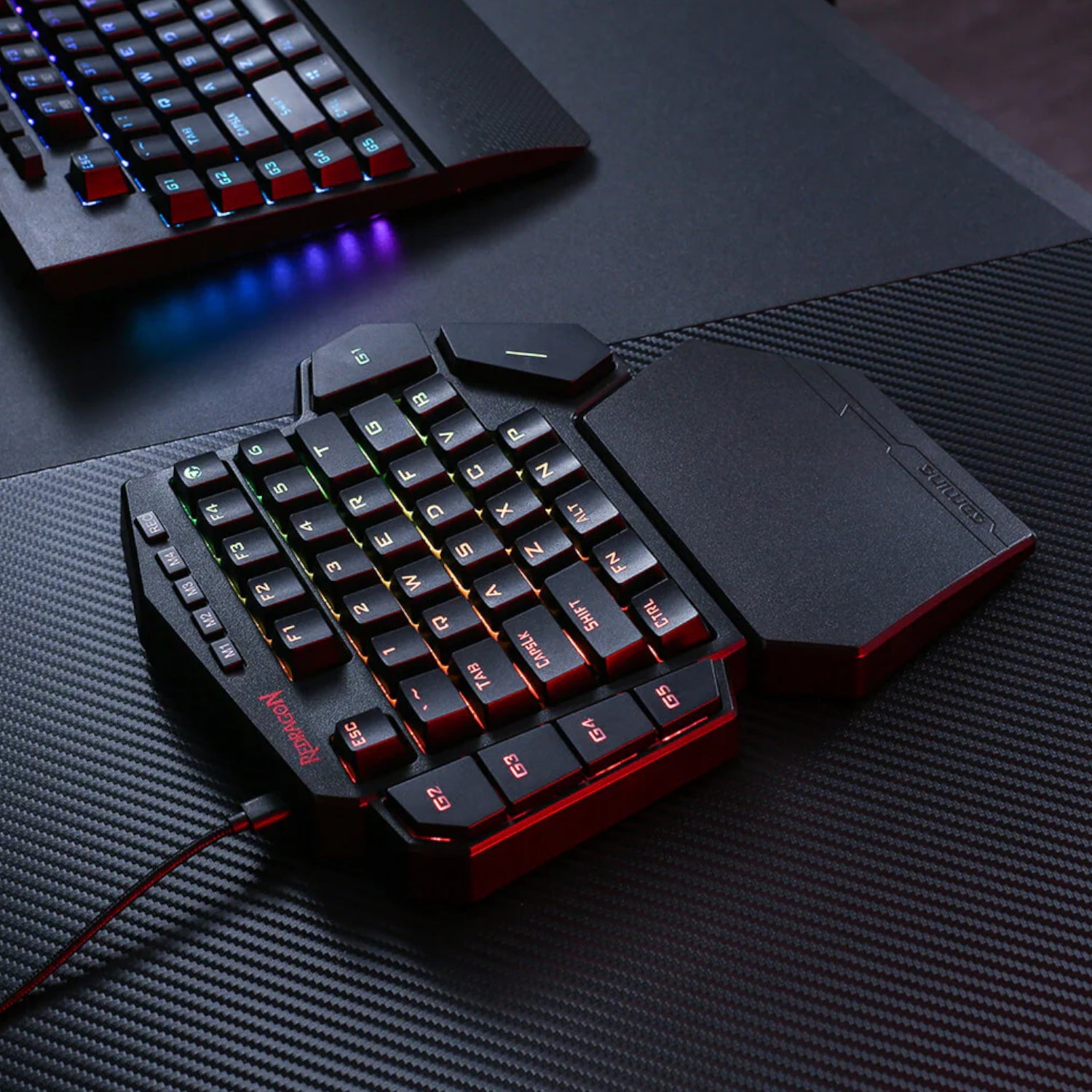 Redragon K585 Diti Elite Pro RGB 40% Wireless Mechanical Gaming Keyboard Blue Switches image 4