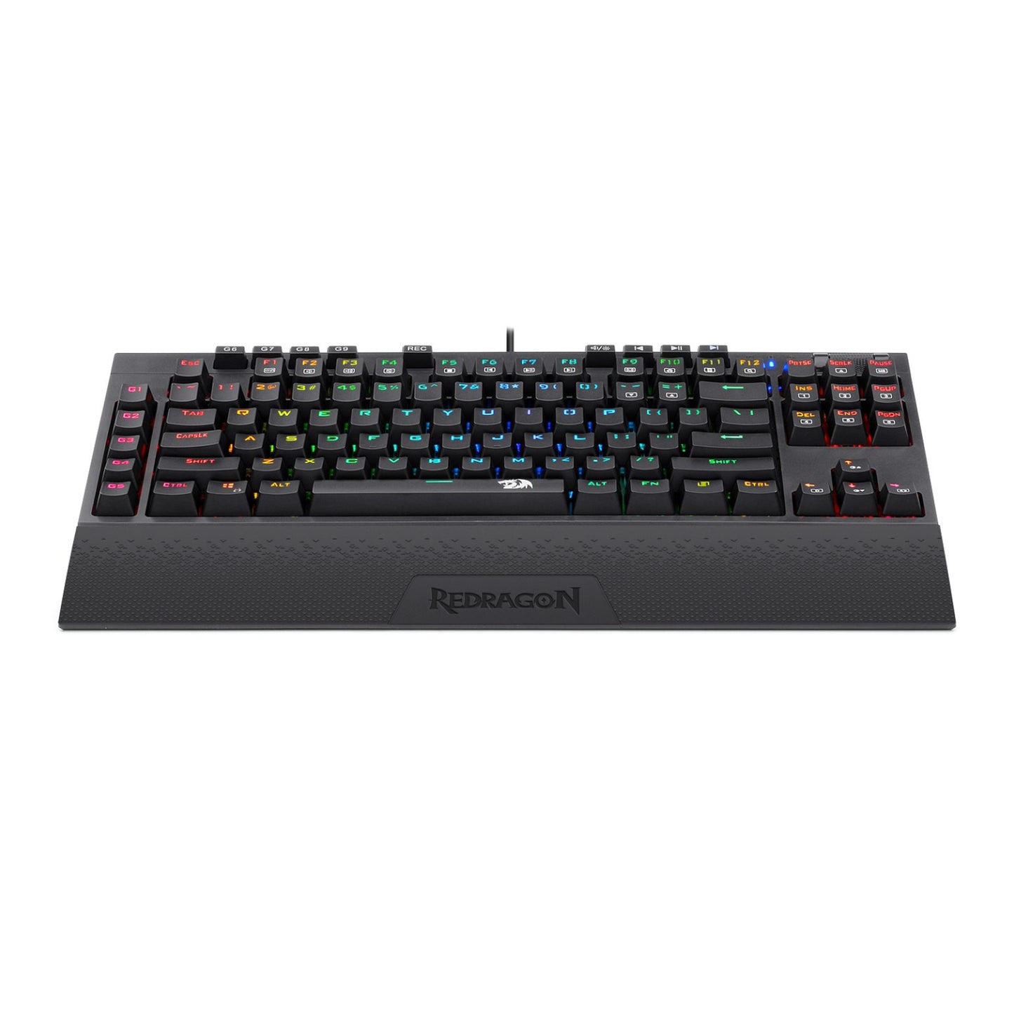 Redragon K588 RGB Pro Broadsword Tkl Mechanical Wired Gaming Keyboard Black image 4