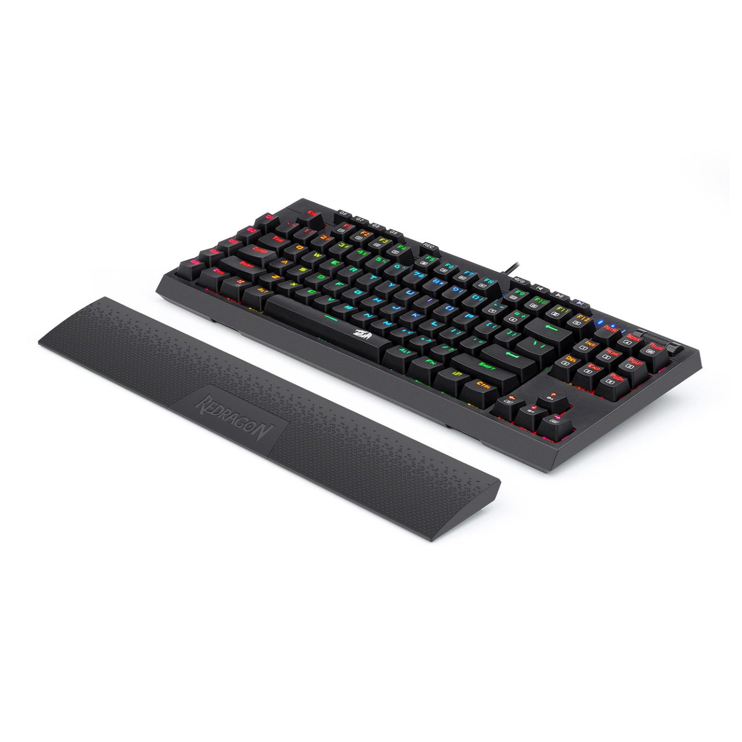 Redragon K588 RGB Pro Broadsword Tkl Mechanical Wired Gaming Keyboard Black image 5