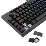 Redragon K588 RGB Pro Broadsword Tkl Mechanical Wired Gaming Keyboard Black image 6