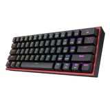 Redragon K616 Fizz Pro 61-KEY RGB Mechanical Gaming Keyboard – Black (60%, RGB, Wireless/Wired, Hot-Swappable) image 6