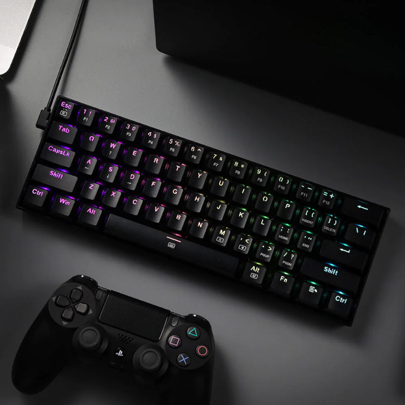 Redragon Dragonborn Wired Mechanical Keyboard RGB 67KEY Design Black image 4
